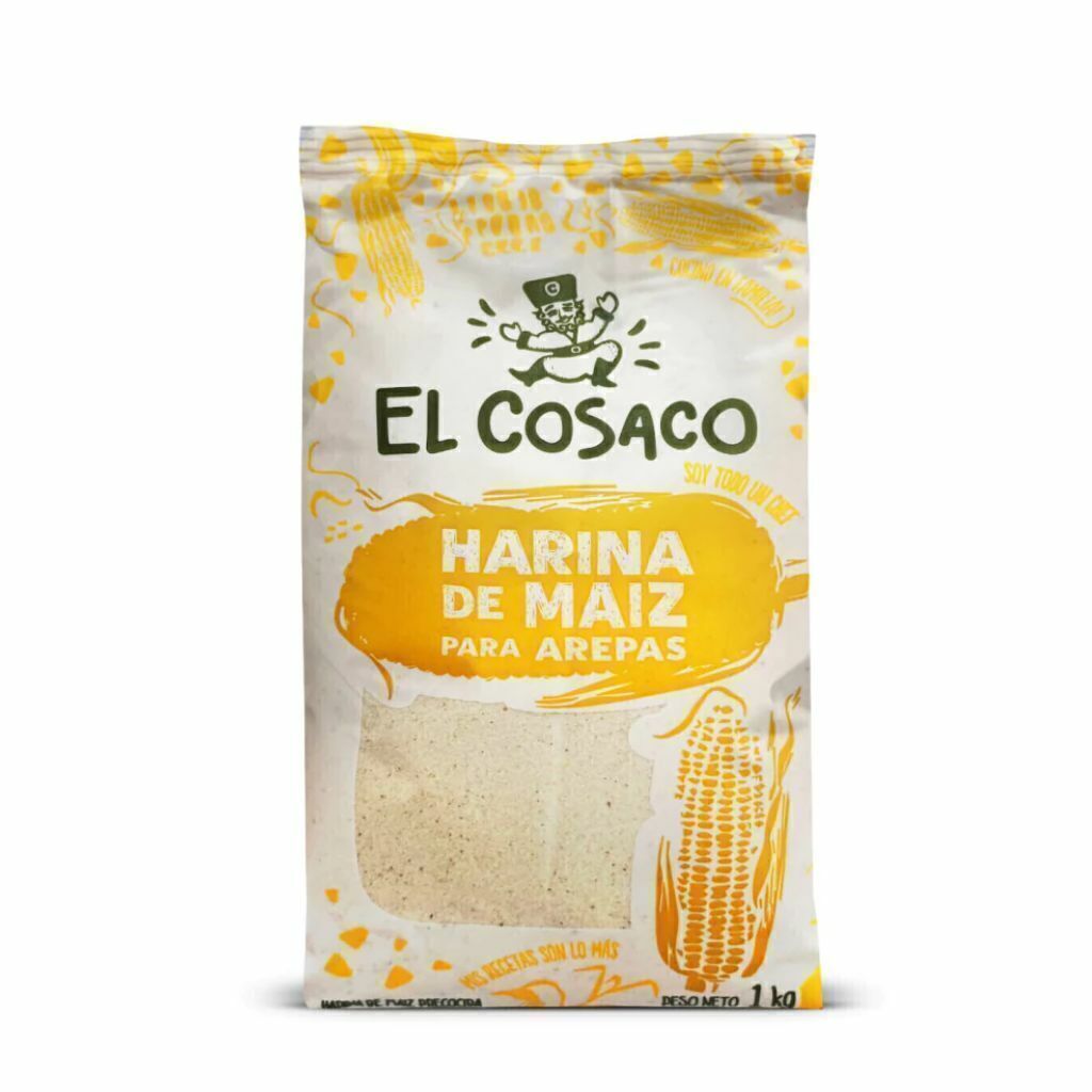 COSACO HARINA MAIZ BLANCO P/AREPAS 1 KG