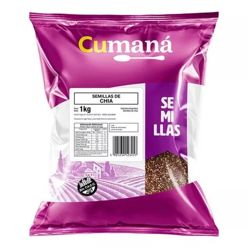 CUMANA SEMILLAS DE CHIA 1KG
