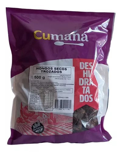 CUMANA HONGOS SECOS 500 GRS