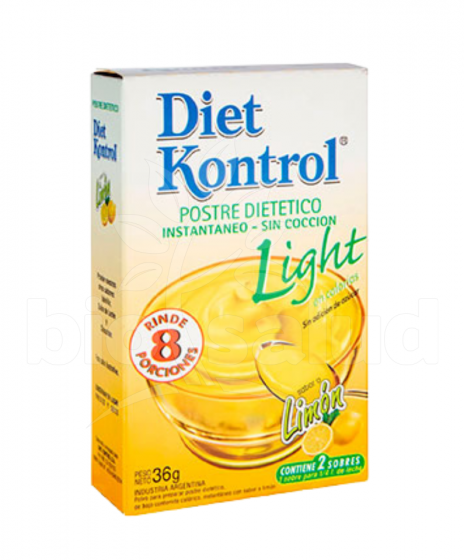 DIET KONTROL POSTRE LIMON 36 GRS