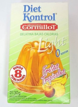 Diet Kontrol GELATINA FRUTAS TROPICALES 30 grs