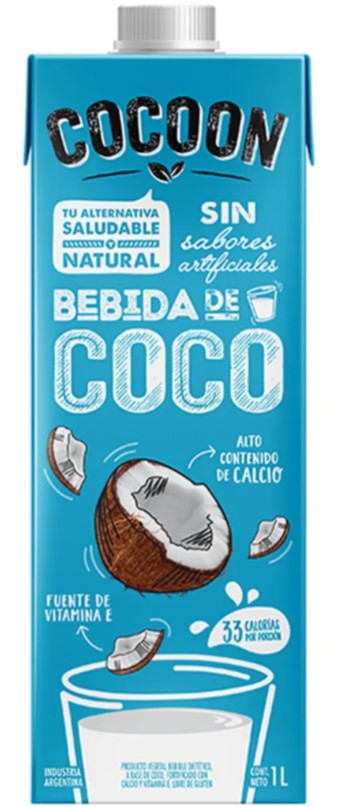 COCOON LECHE DE COCO 1 LT