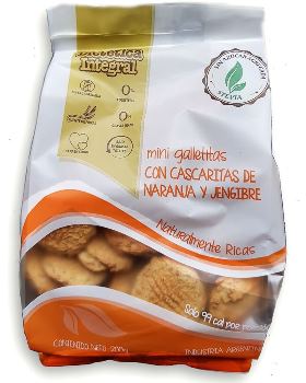 Diet Integral GALLETITAS NARANJA JENGIBRE 200 grs