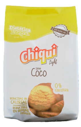 Diet Integral CHIQUI COCO 190 grs