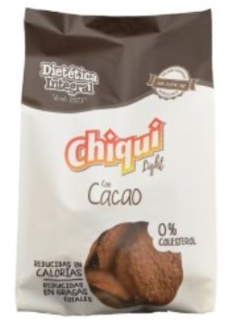 DIET INTEGRAL CHIQUI CACAO 190 GRS