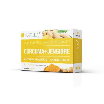 Natuliv CURCUMA + JENGIBRE 30 caps