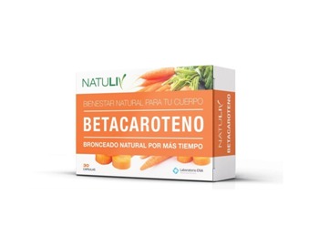 Natuliv BETACAROTENO 30 caps