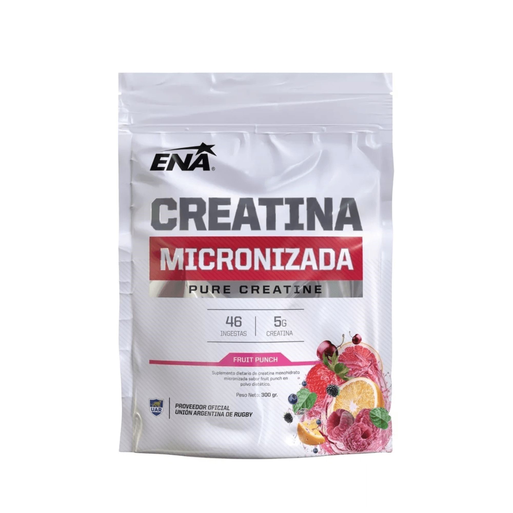 ENA CREATINA MICRONIZADA FRUIT PUNCH 300 grs