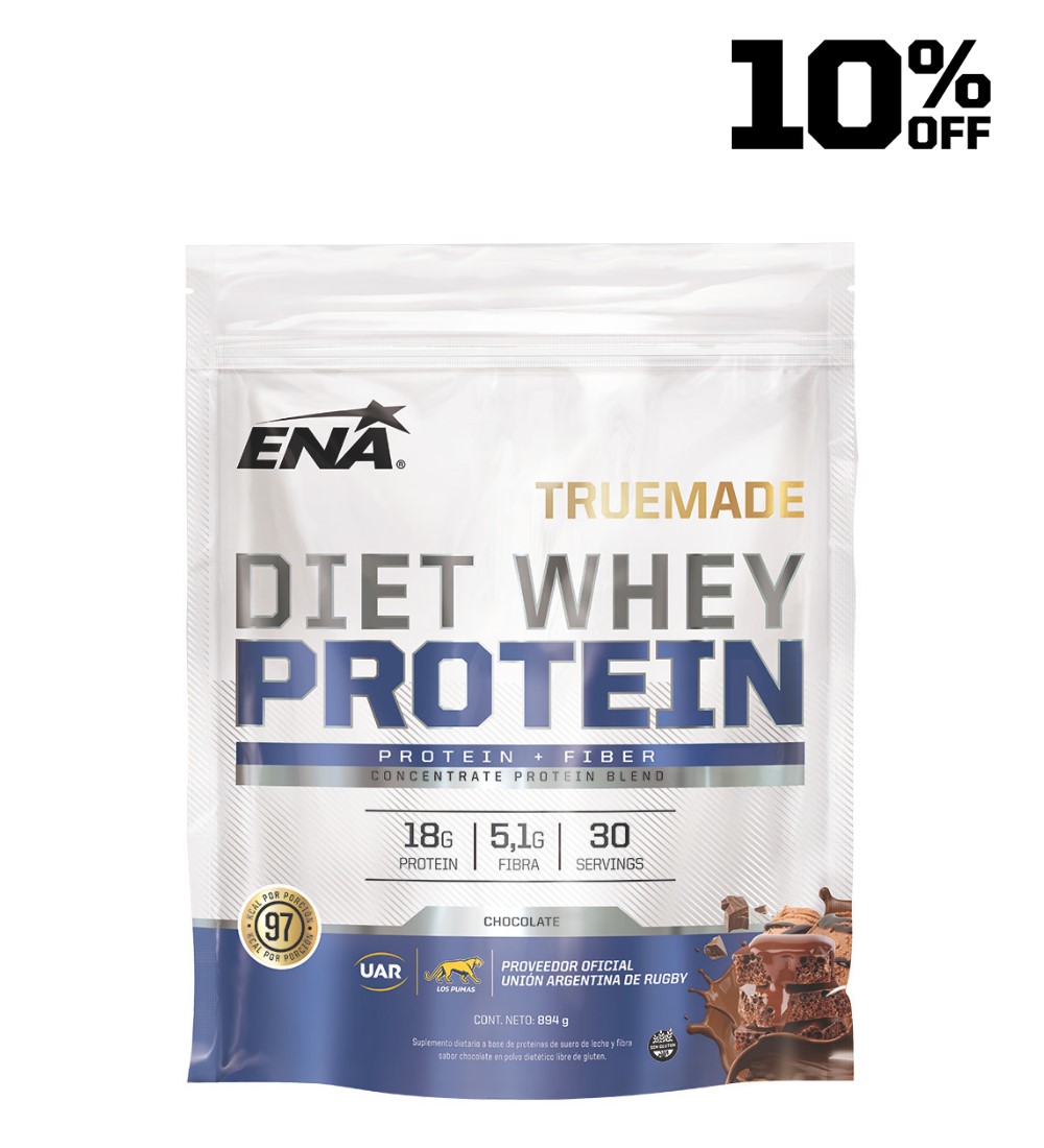 ENA TRUEMADE DIET WHEY PROTEIN CHOCOLATE 894 GRS