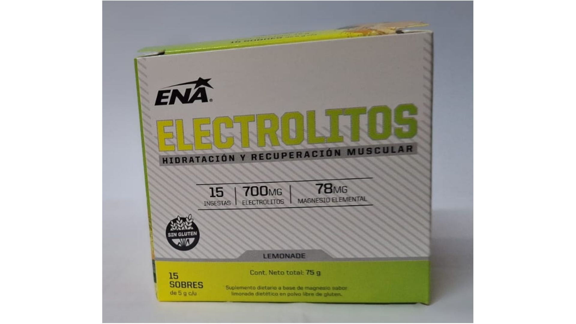 ENA ELECTROLITOS LEMONADE 15 SOB