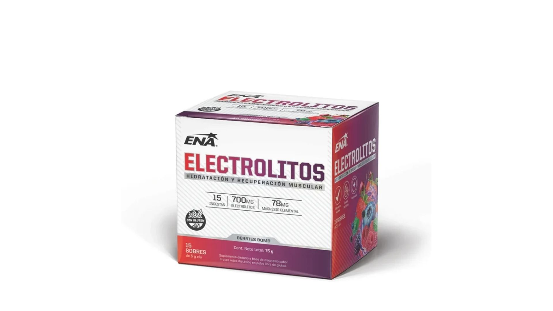 ENA ELECTROLITOS BERRIES BOMB 15 SOB