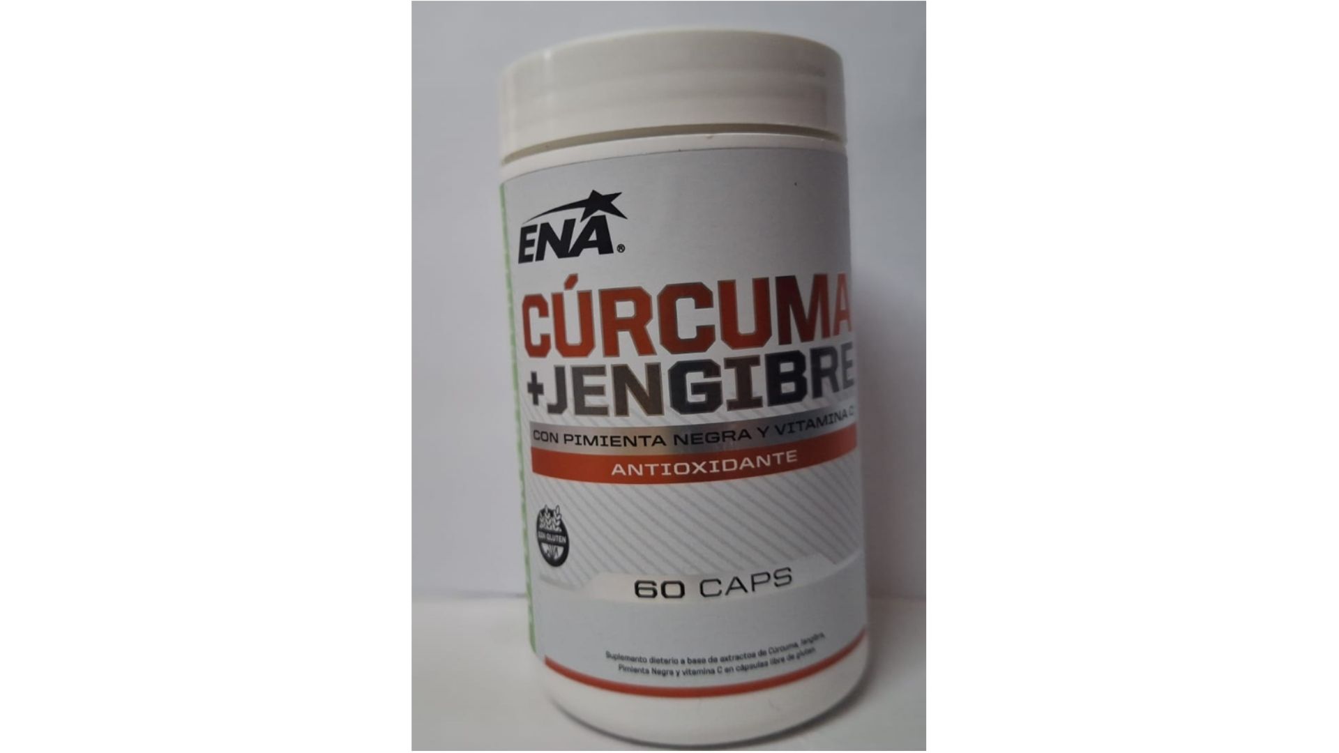 ENA CURCUMA + JENGIBRE 60 CAPS