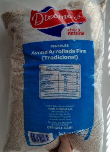 Dicomere AVENA ARROLLADA FINA 5 kg