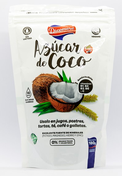 DICOMERE AZUCAR DE COCO 180 GRS