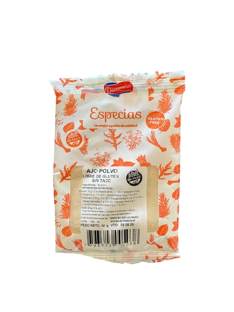 DICOMERE AJO EN POLVO 50 GRS