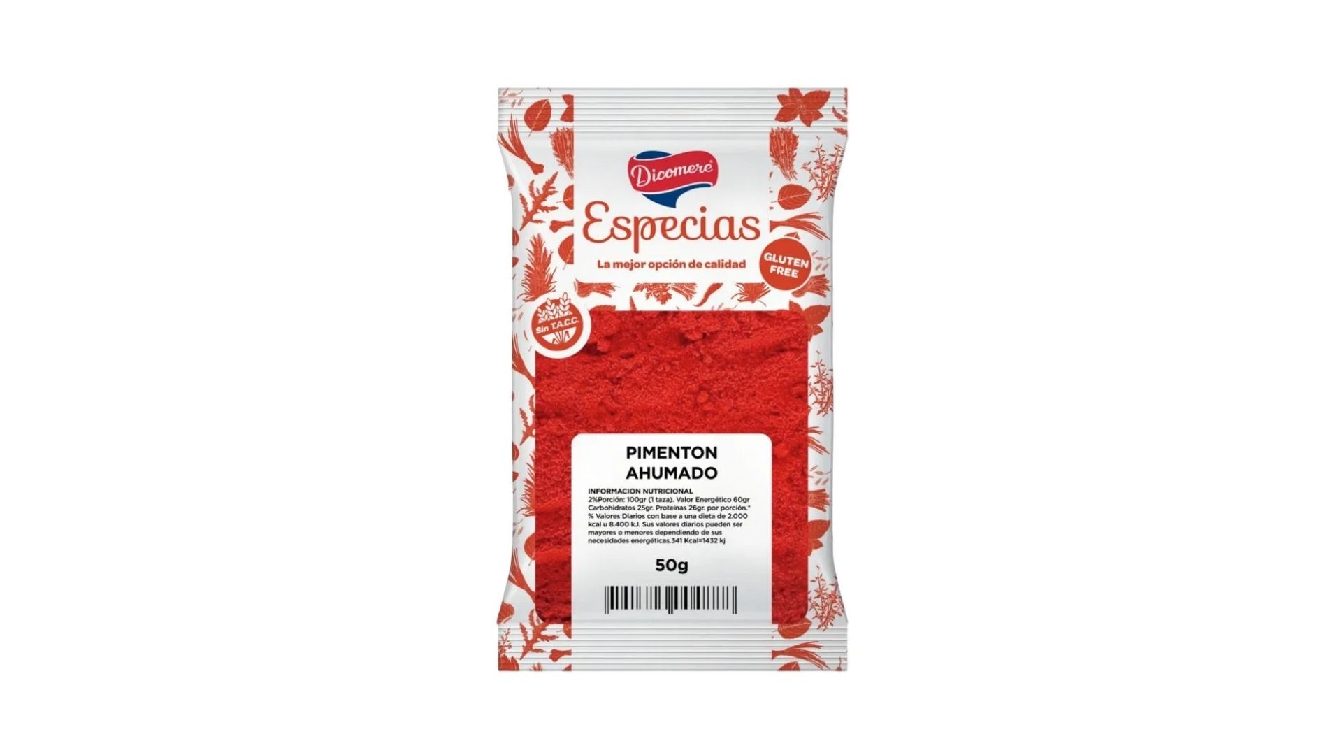 DICOMERE PIMENTON AHUMADO 50 GRS