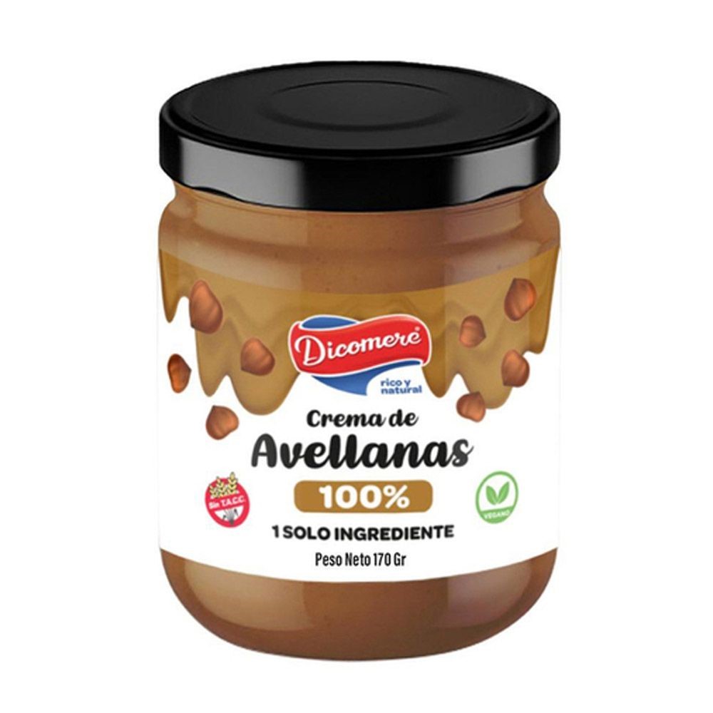 DICOMERE CREMA DE AVELLANAS 170 GRS