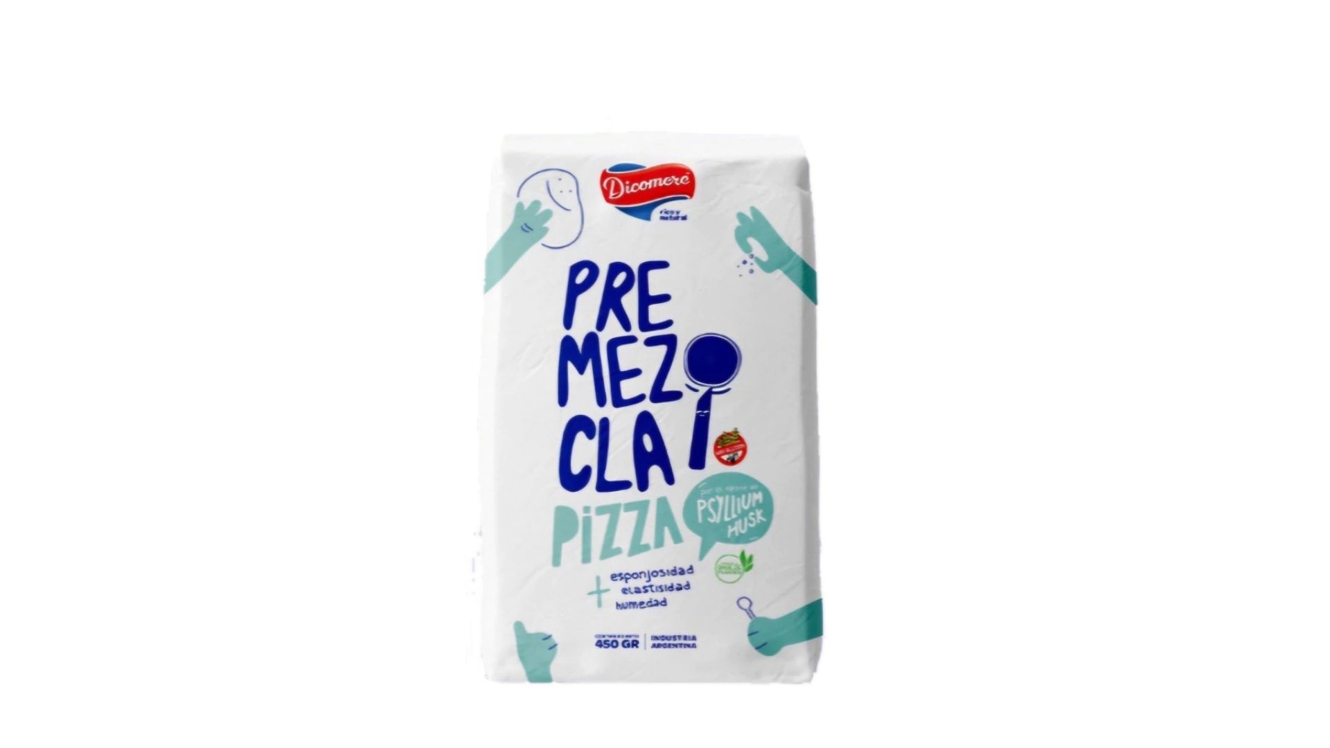DICOMERE PREMEZCLA PIZZA 450 GRS