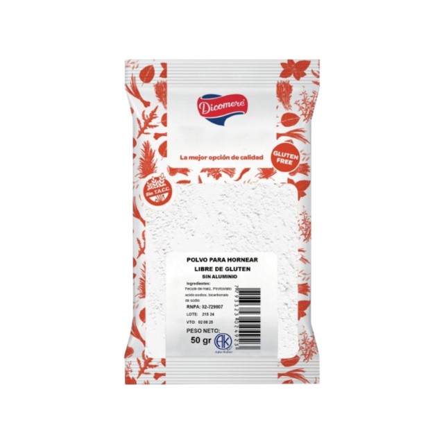 DICOMERE POLVO DE HORNEAR 50 GRS