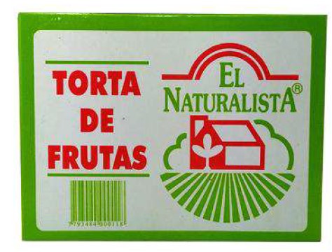 EL NATURALISTA TORTA DE FRUTA 80 GRS