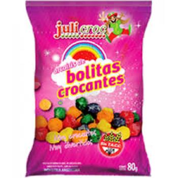 JuliCroc BOLITAS CROCANTES 80 grs