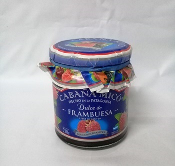 Cabañas Mico DULCE DE FRAMBUESA 210 grs