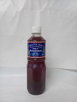 Cabañas Mico JUGO DE ARANDANO 500 cc
