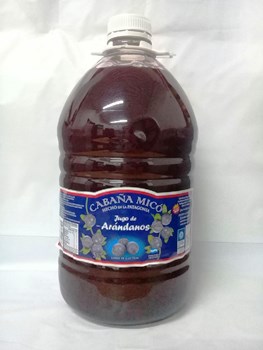 Cabañas Mico JUGO DE ARANDANO 5 lts