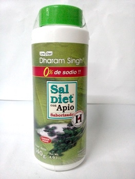 Dharam Singh SAL DIET APIO 0% SODIO 140 grs