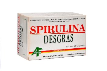Argenfarma DESGRAS SPIRULINA 60 comp