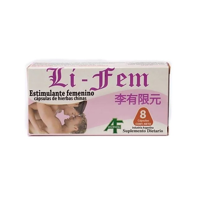 ARGENFARMA LI-CHANG FEM 8 CAPS