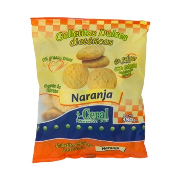 Ceral GALLETITAS NARANJA 380 grs