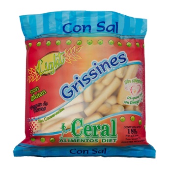 Ceral GRISINES CON SAL 180 grs
