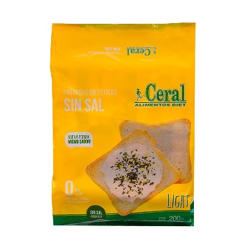 Ceral TOSTADAS SIN SAL 200 grs