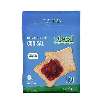 Ceral TOSTADAS MESA 200 grs