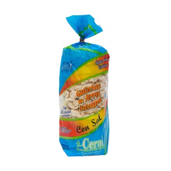 Ceral DISCOS ARROZ C/SAL 100 grs
