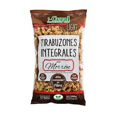 CERAL FIDEOS INTEGRALES TIRABUZON MORRON 300 GRS