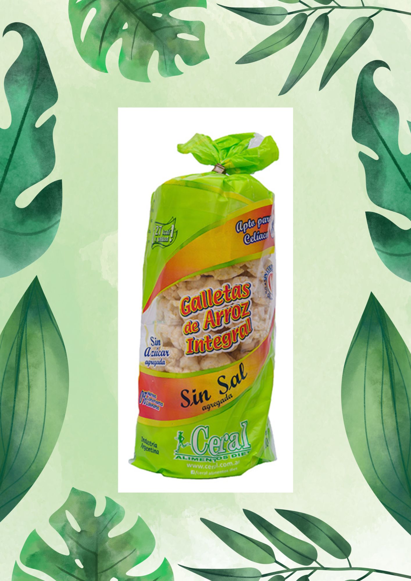 CERAL TOSTADAS ARROZ SIN SAL 120 GRS