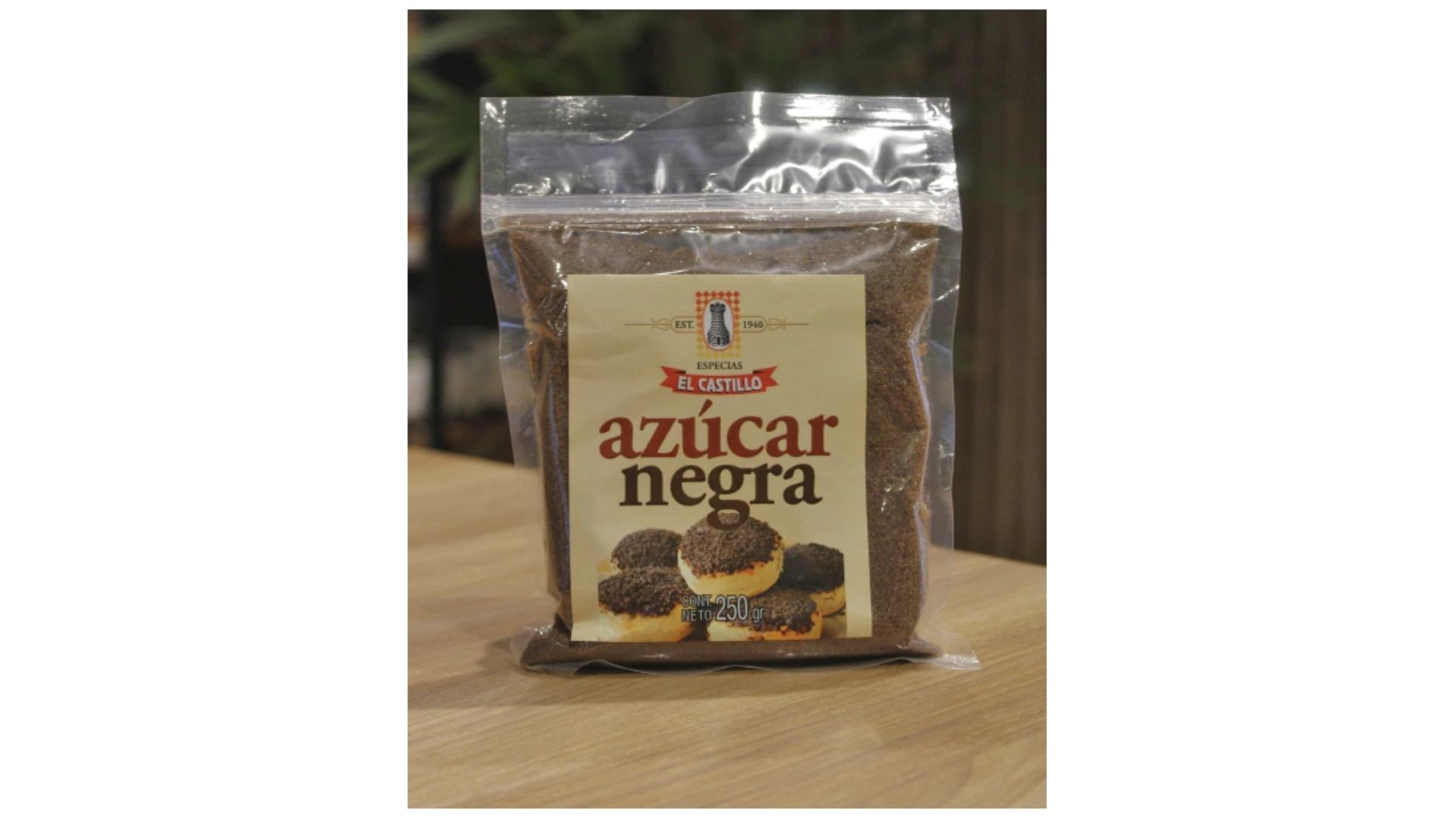 EL CASTILLO AZUCAR NEGRA 250 GRS