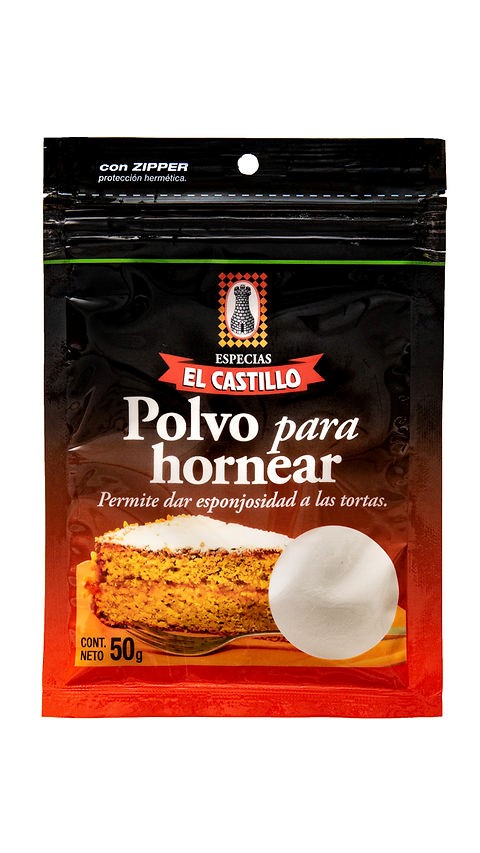 EL CASTILLO POLVO DE HORNEAR 50 GRS