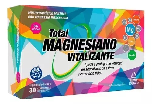 TEMIS LOSTALO TOTAL MAGNESIANO 30 COMP
