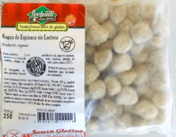 LEOFANTI ÑOQUIS ESPINACA 250 GRS