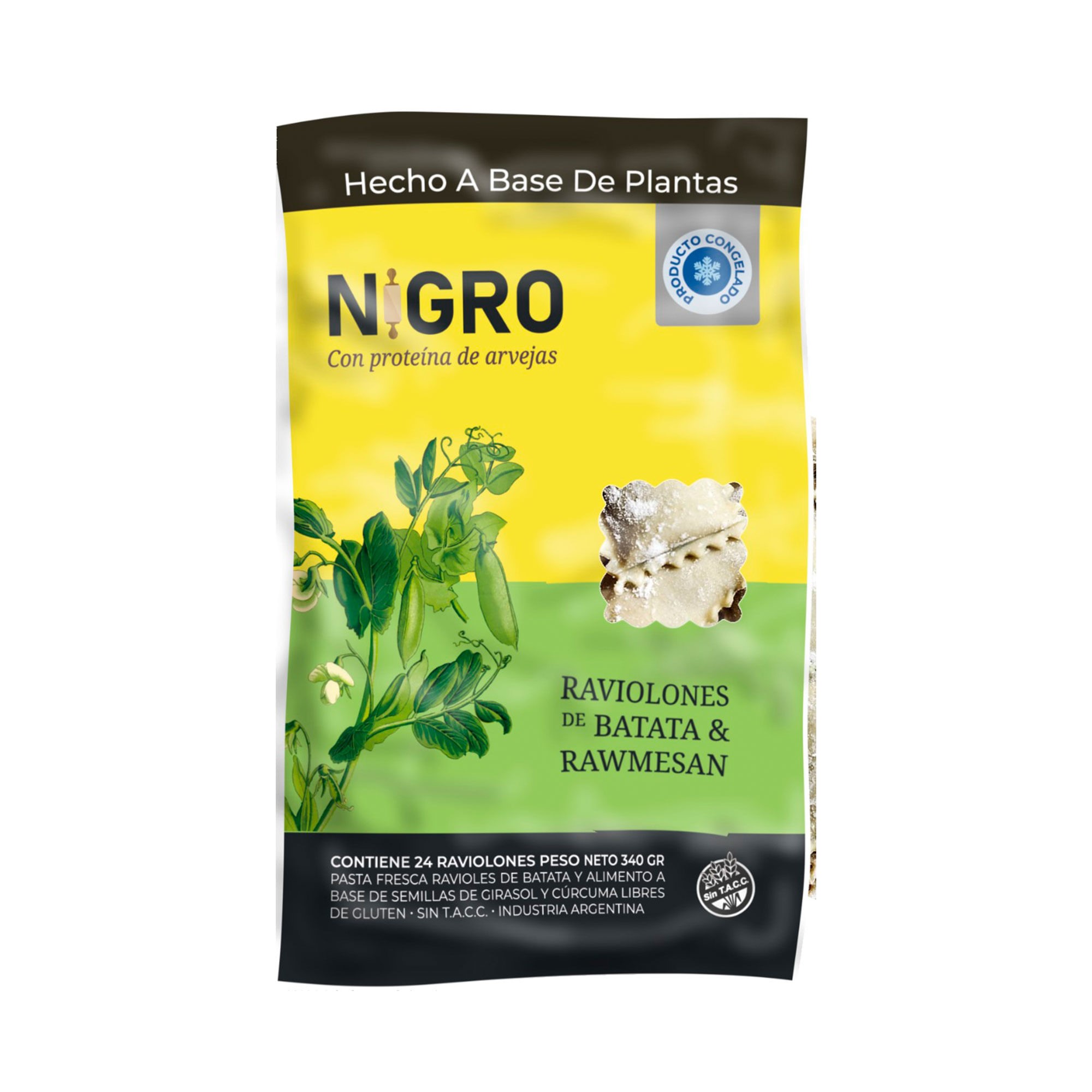 LEOFANTI RAVIOLONES BATATA & RAWMESAN 340 GRS