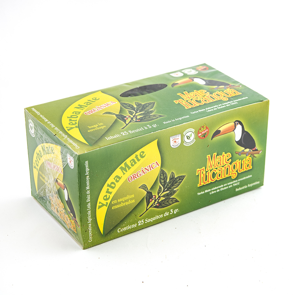 TUCANGUA MATE COCIDO 25 SAQ