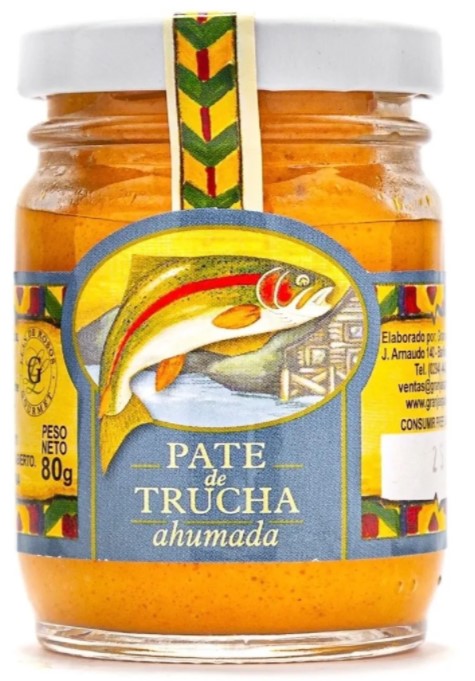 GRANJAS PAT PATE DE TRUCHA AHUM 80 GRS