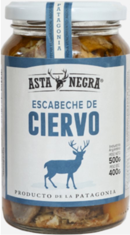 GRANJAS PAT CIERVO ASTA NEGRA 500 GRS