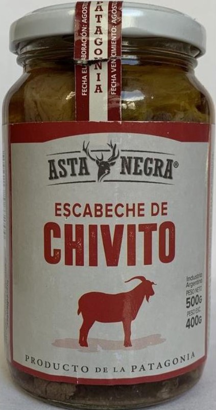 GRANJAS PAT CHIVITO ASTA NEGRA 500 GRS