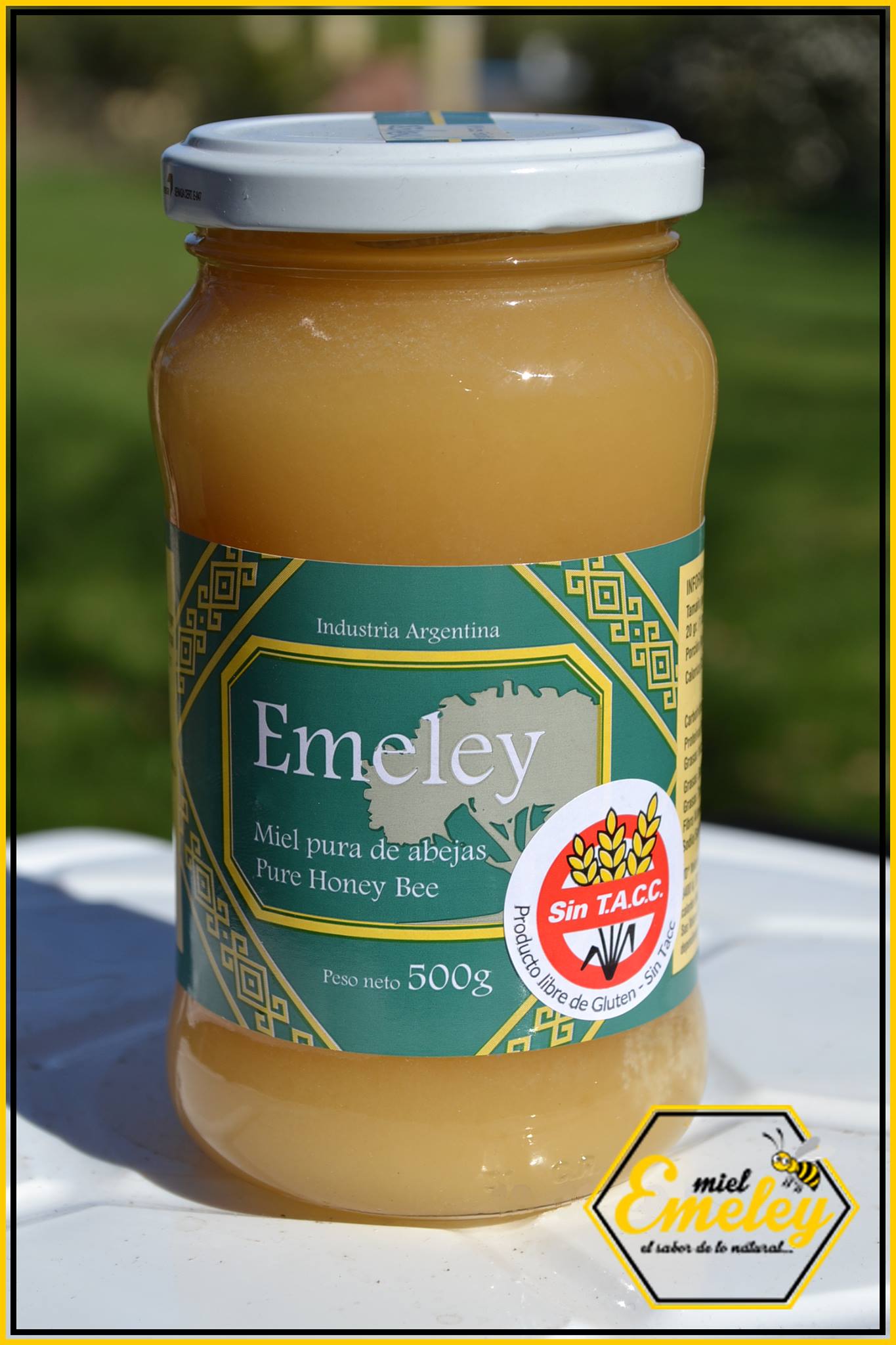 EMELEY MIEL 500 GRS VIDRIO