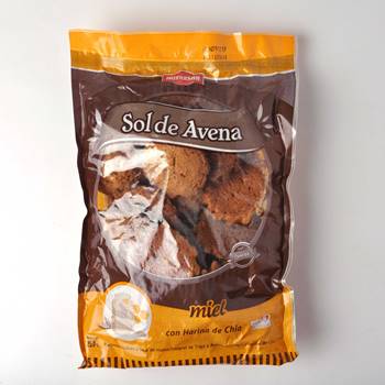 Nutresan GALLETITAS DE MIEL CON CHIA (SOL AVENA) 250 grs