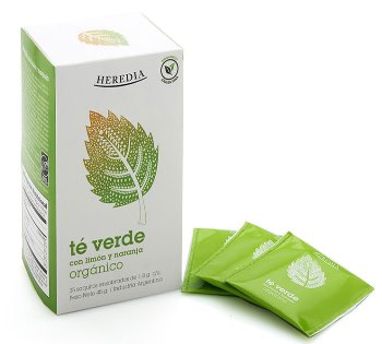 Heredia TE VERDE CON LIMON 25 saq